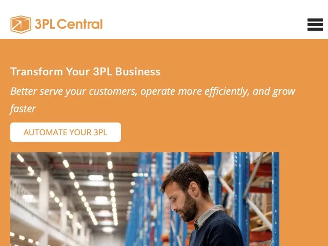 3PL Warehouse Manager Screenshot