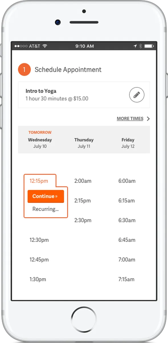 Acuity Scheduling Features