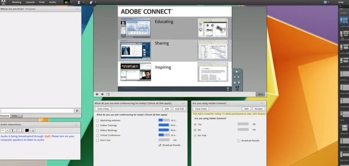 Adobe Connect Features
