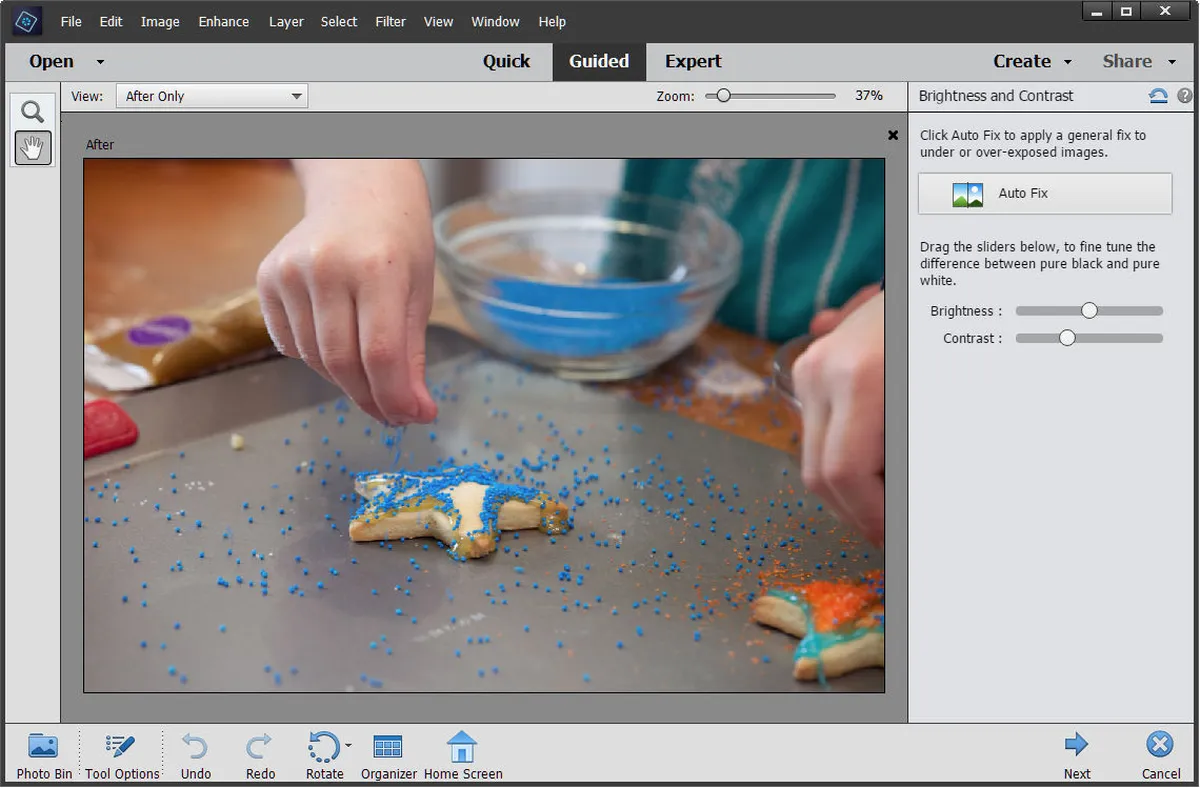 Adobe Photoshop Elements Screenshot