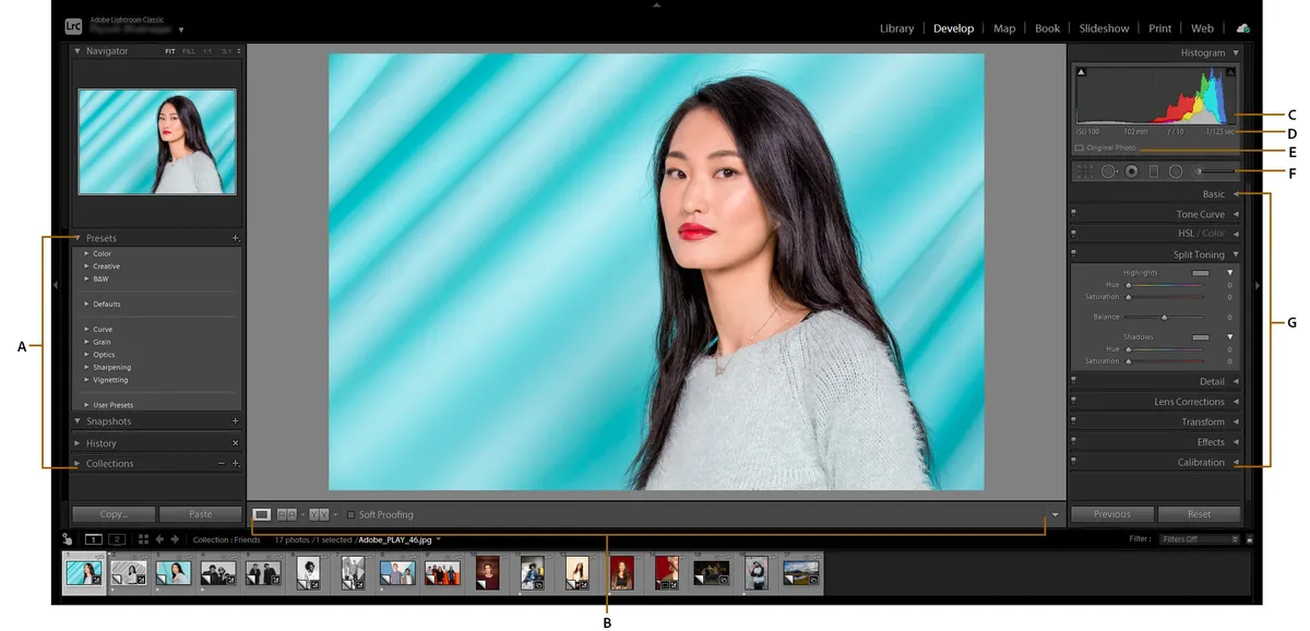 Adobe Photoshop Lightroom Classic Screenshot