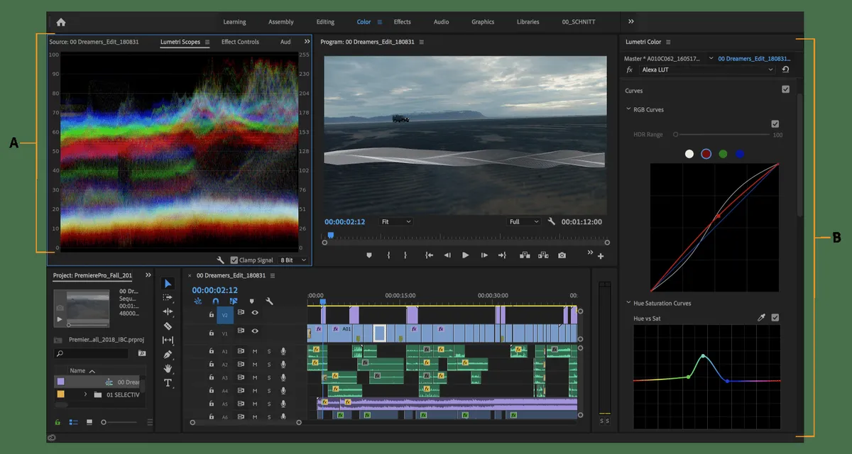 Adobe Premiere Pro Screenshot