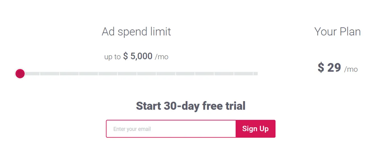 Adscook Pricing Plan
