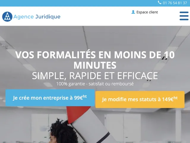 Agence-Juridique Screenshot