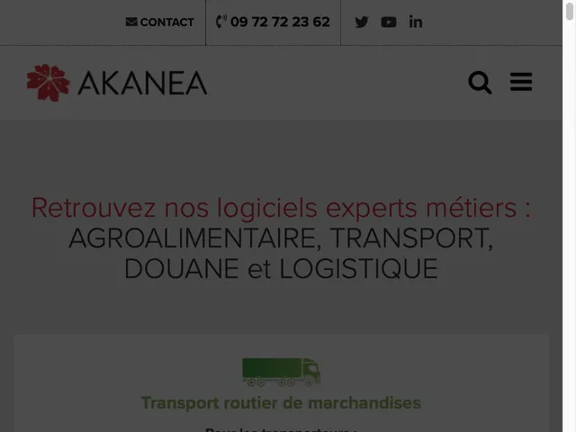 Akanea ERP AGRO Screenshot