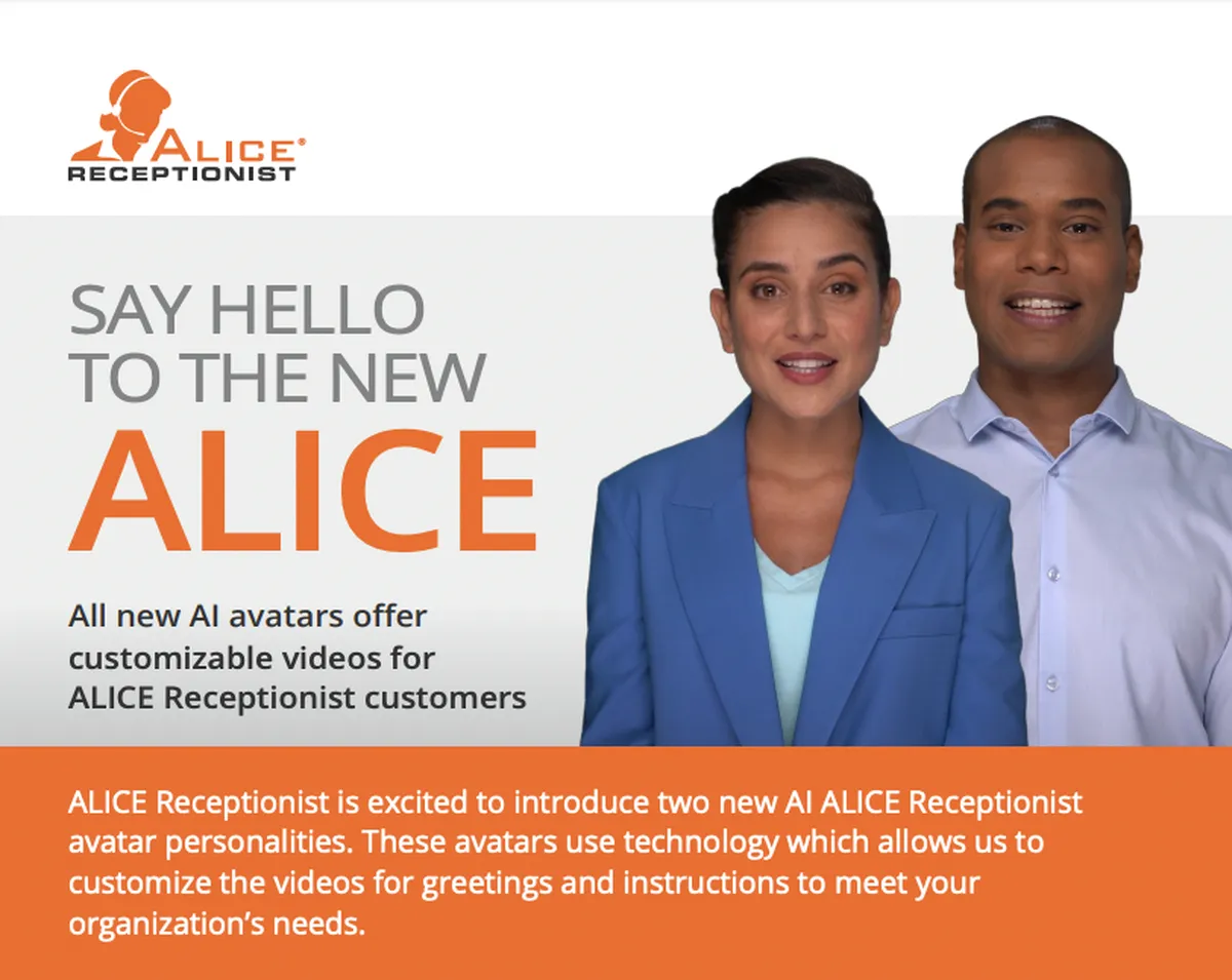 ALICE Receptionist Review