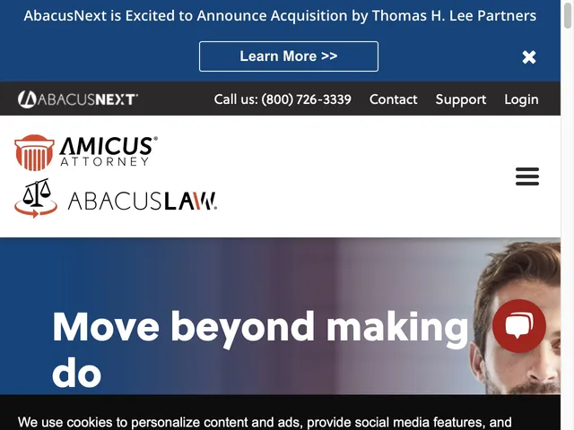 Amicus Attorney Screenshot