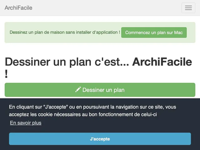 ArchiFacile Screenshot