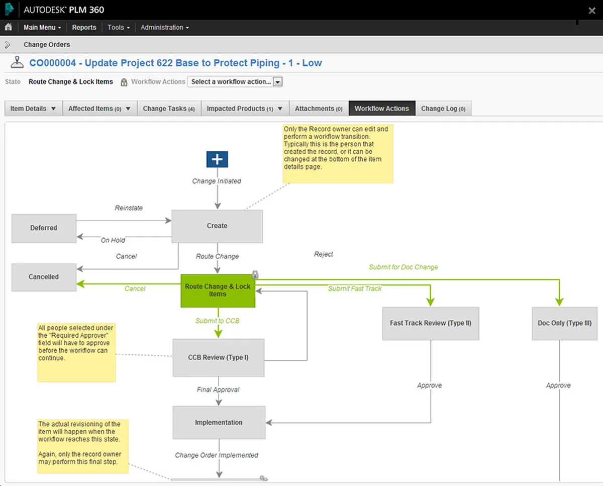 AutoDesk Fusion Lifecycle Features