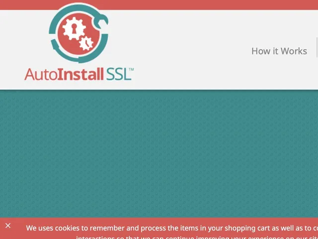 AutoInstall SSL Screenshot