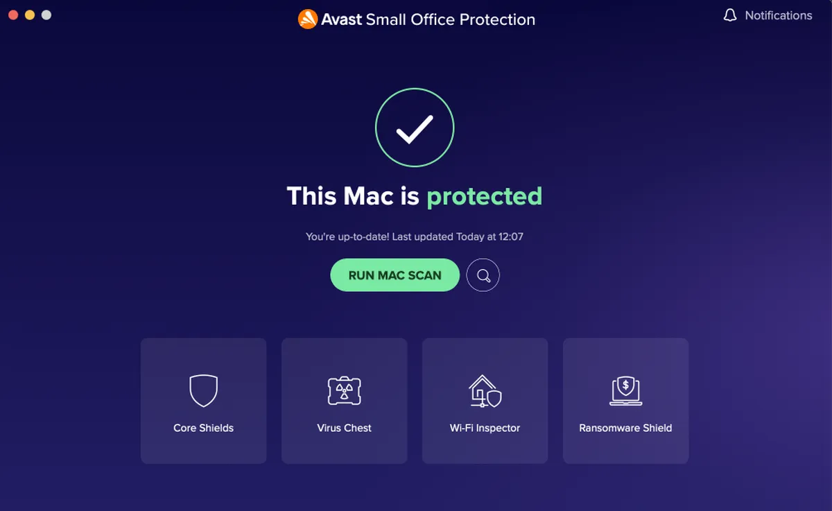 Avast Small Office Protection Features