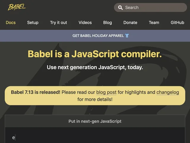 Babel Screenshot