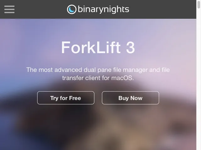 ForkLift Screenshot