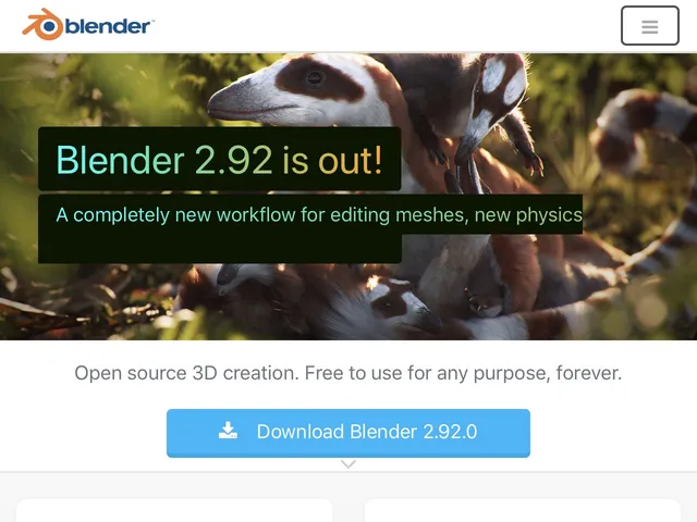Blender Screenshot