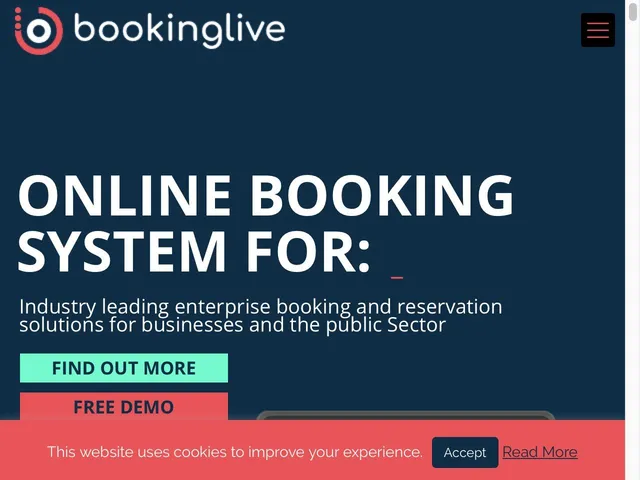 BookingLive Screenshot