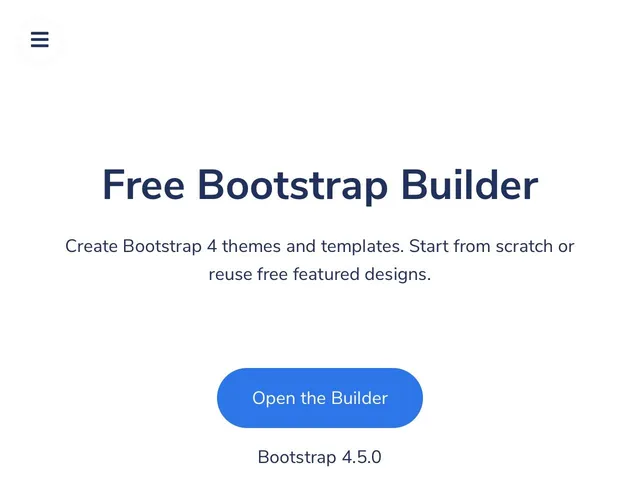 Bootstrap Screenshot
