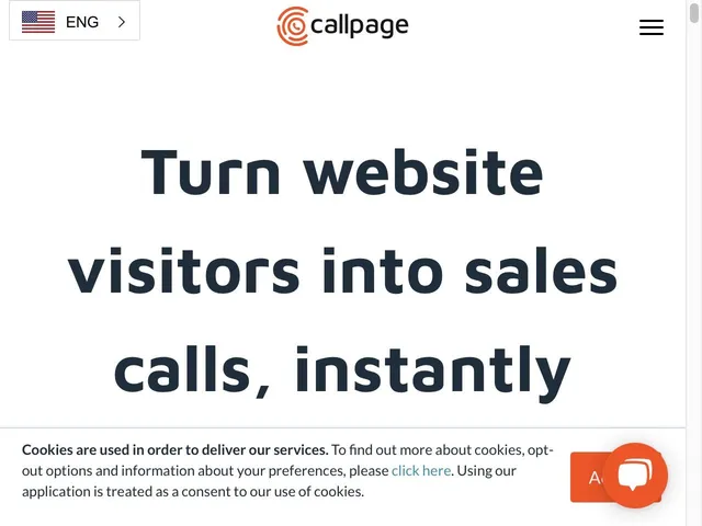 CallPage Screenshot