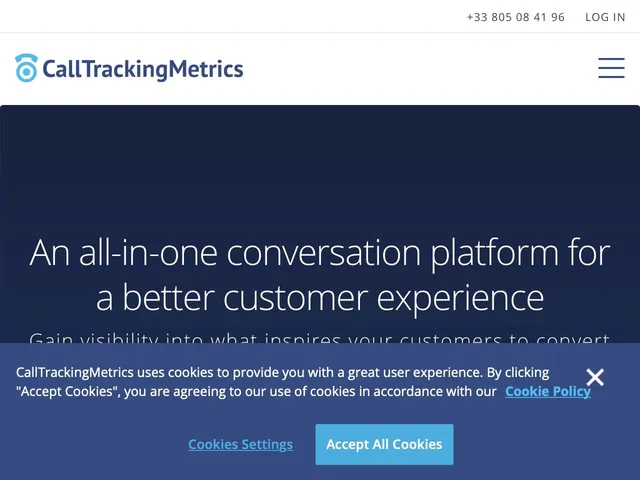 CallTrackingMetrics Screenshot