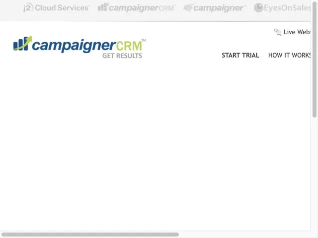 CampaignerCRM Screenshot