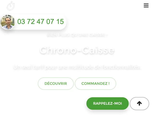 Chrono-Caisse Screenshot