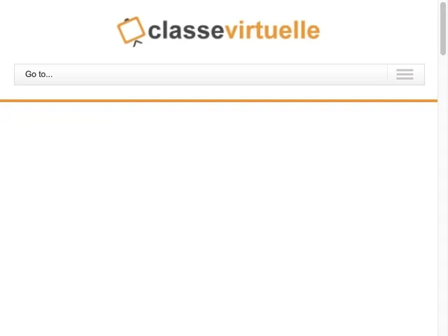 Classe virtuelle Screenshot