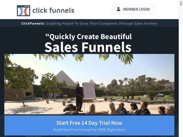 ClickFunnels Screenshot
