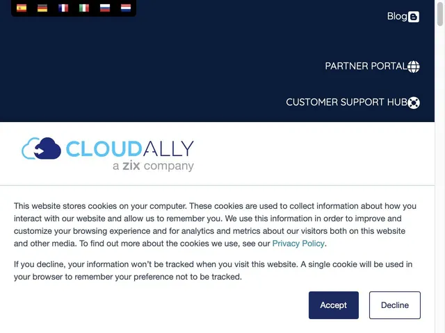CloudAlly Screenshot