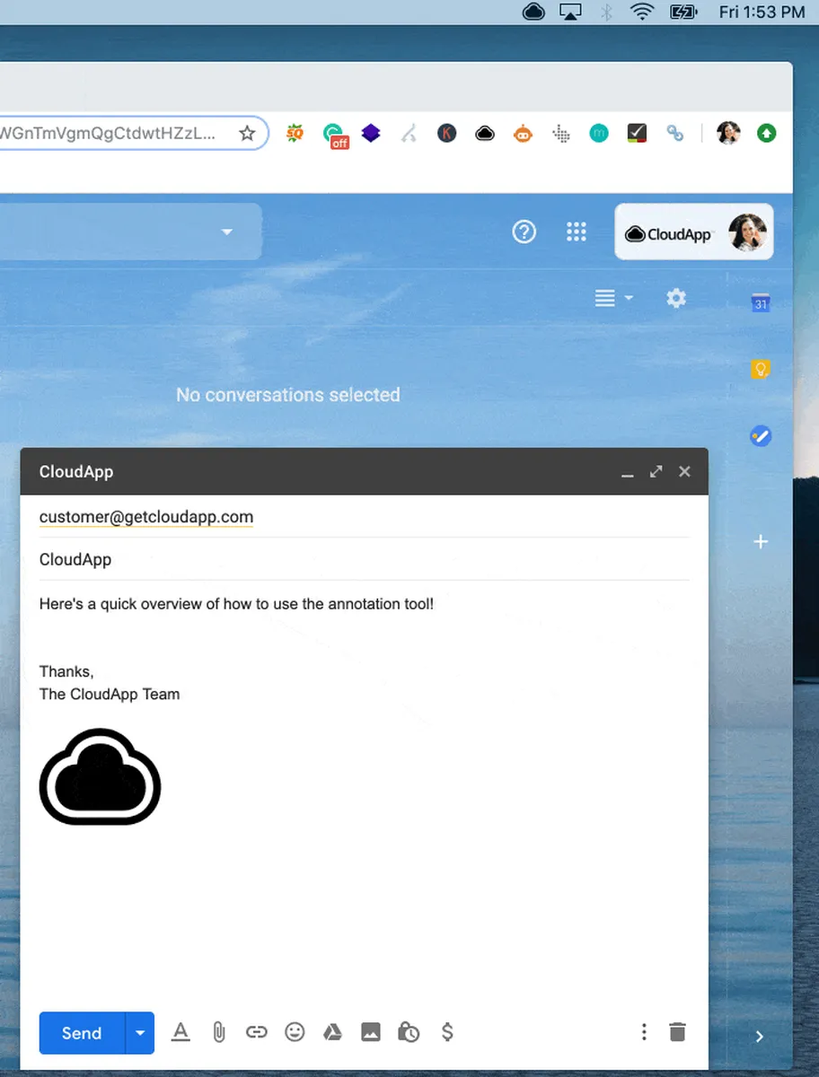 CloudApp Screenshot