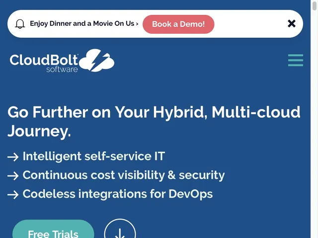 CloudBolt Screenshot