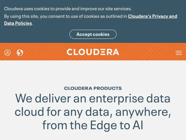 Cloudera Enterprise Screenshot