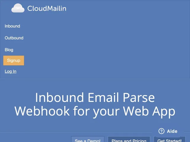 Cloudmailin Screenshot