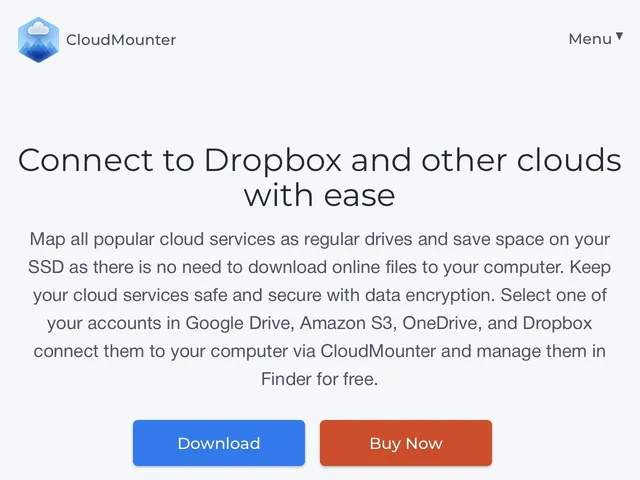 CloudMounter Screenshot