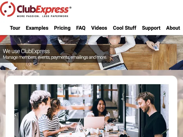 ClubExpress Screenshot