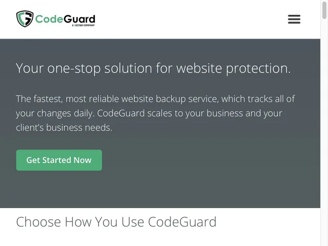 CodeGuard Screenshot