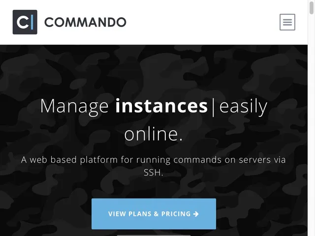 Commando.io Screenshot