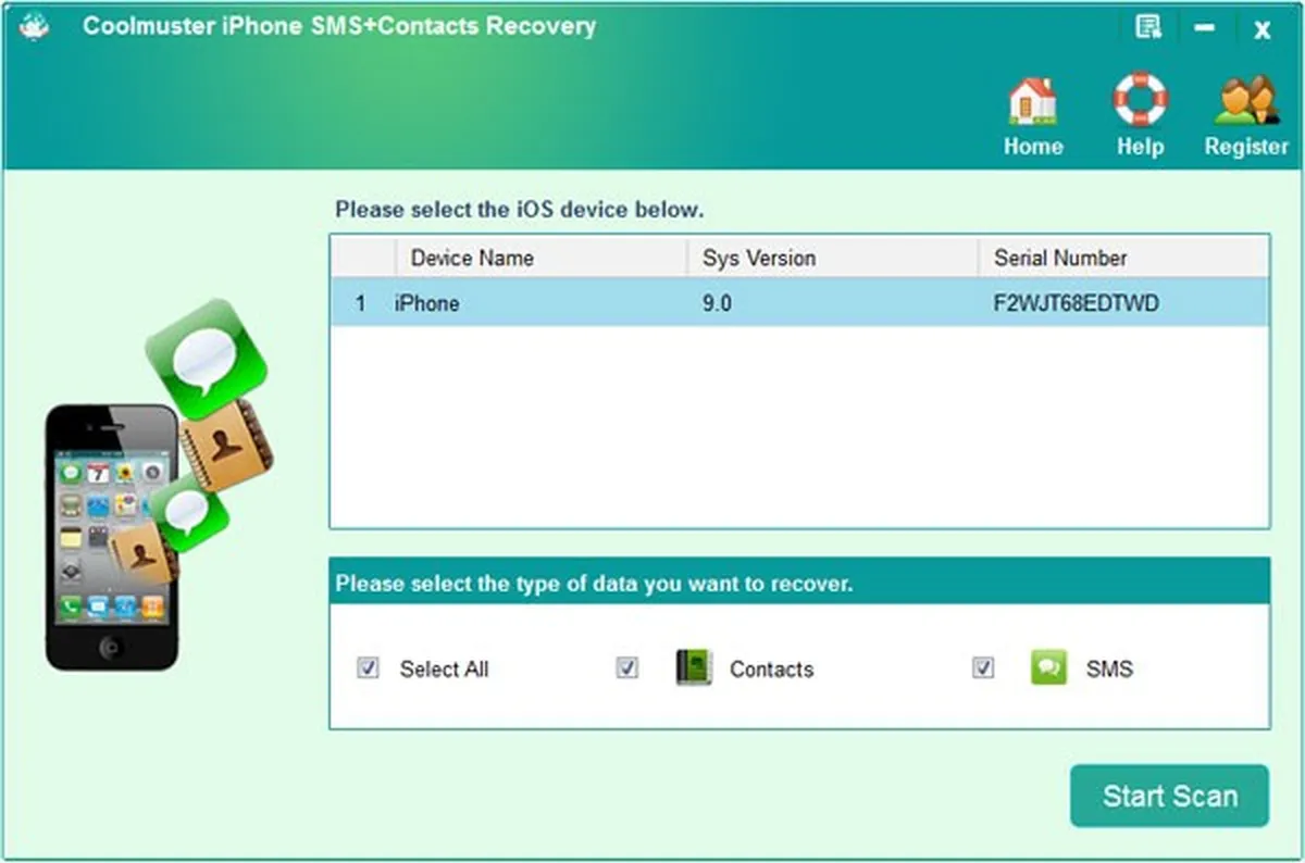 Coolmuster iPhone SMS+Contacts Recovery Review