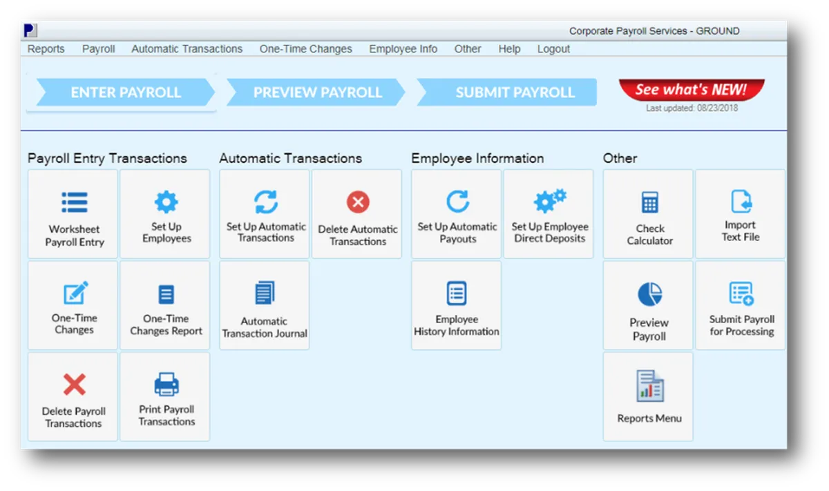Corporate Payroll Services Review