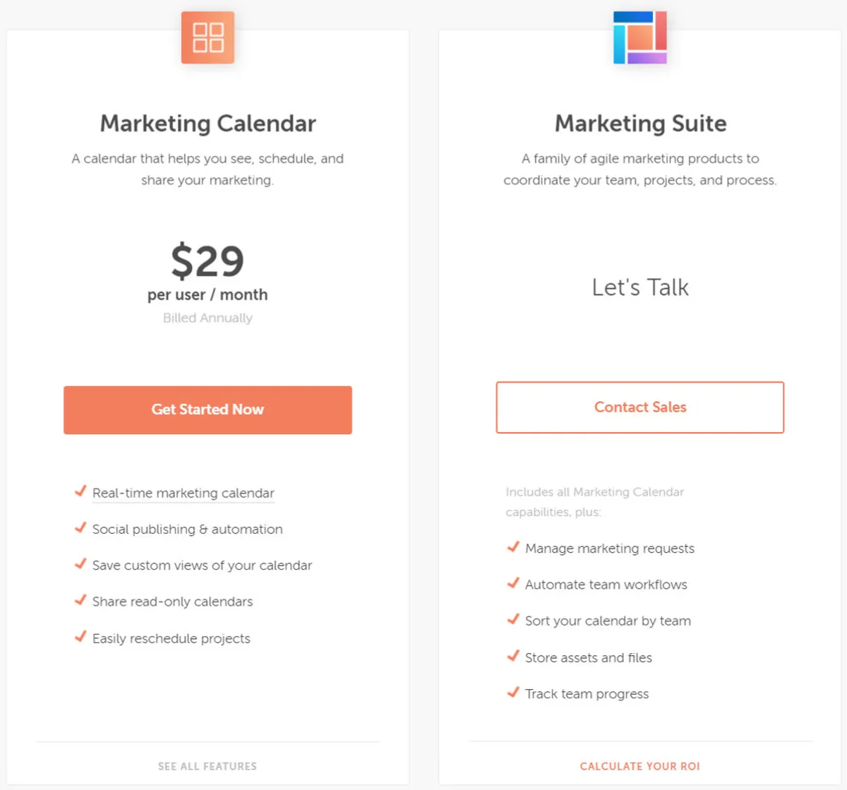 Coschedule Pricing Plan