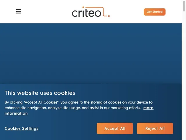 Criteo Screenshot