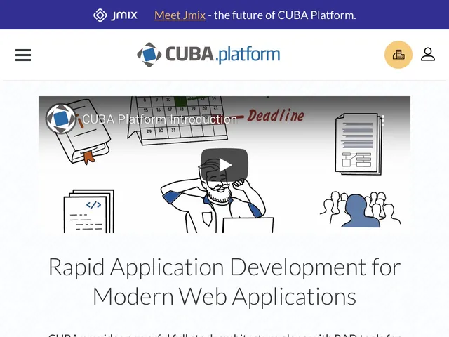 CUBA Platform Screenshot