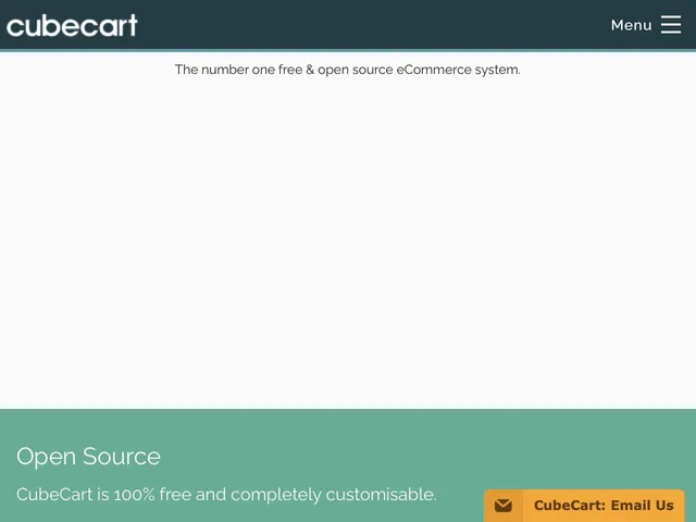 CubeCart Screenshot