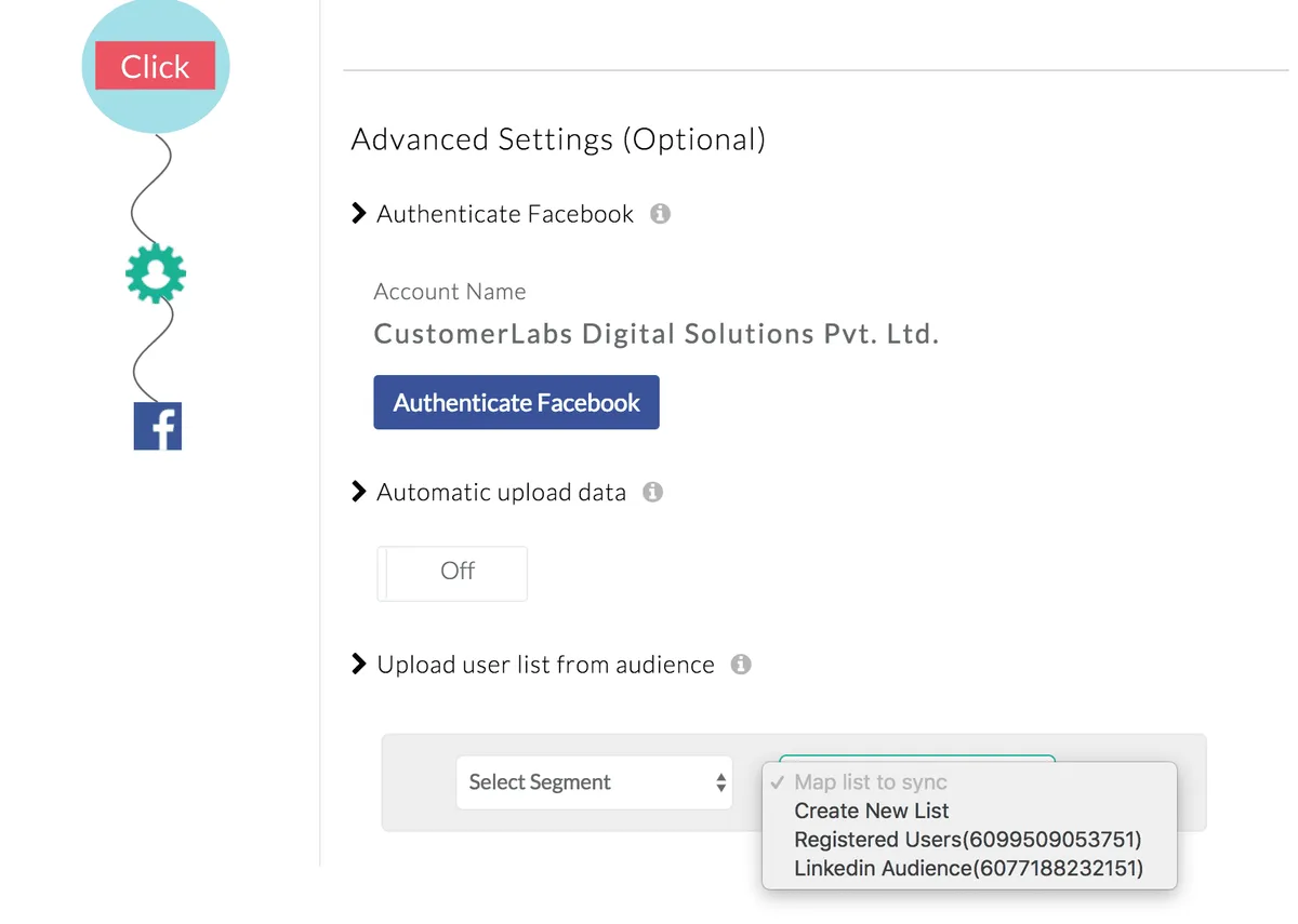 CustomerLabs CDP Screenshot