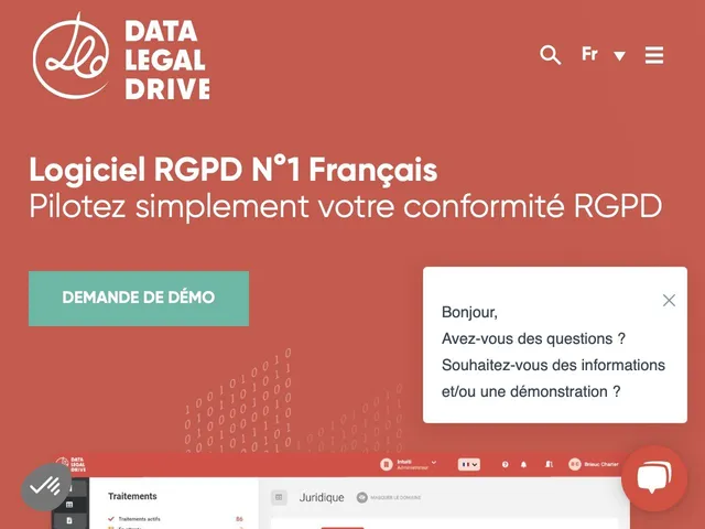Data Legal Drive Screenshot
