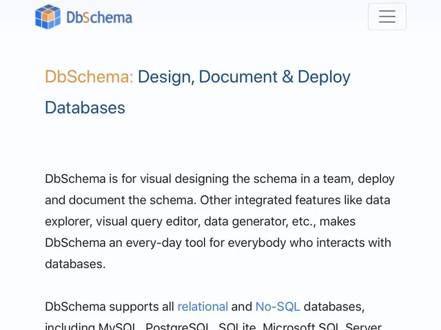 DbSchema Screenshot