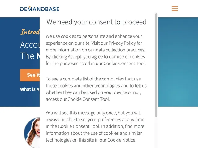 Demandbase Screenshot