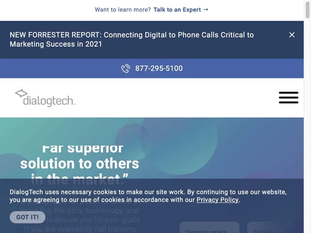 DialogTech Screenshot