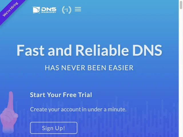 DNS Made Easy Screenshot