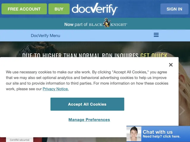 DocVerify E-Signature Screenshot