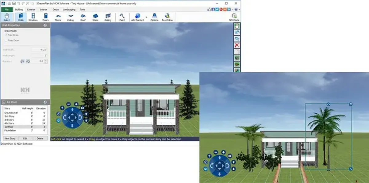 DreamPlan Home Design Software Features