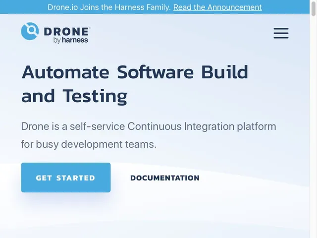 Drone.io Screenshot